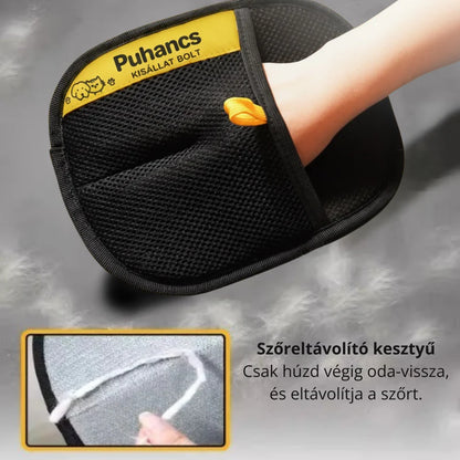 Szőreltávolító kesztyű